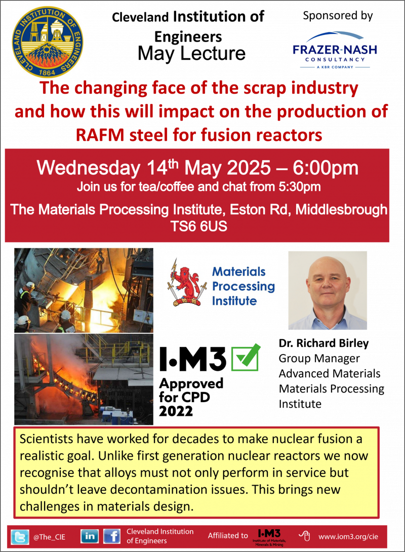 CIE lecture - Developing special grade steels for the nuclear industry